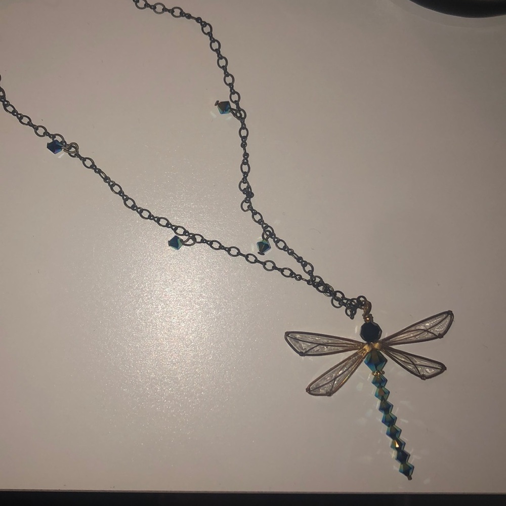 Dragonfly necklace